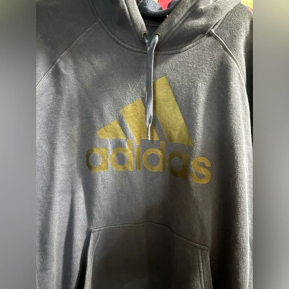 Adidas Blue Hoodie 3 XL‎